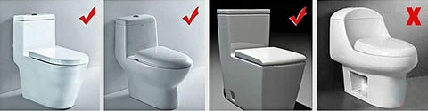 Passform Toilettensitzz Toilettenform Bidetshop24 Bidet Aufsatz Bidet Attachment Podusche Popodusche