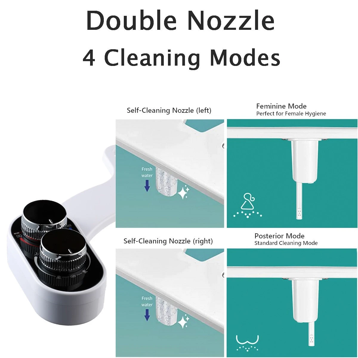 Comfort Modell - Bidet Aufsatz