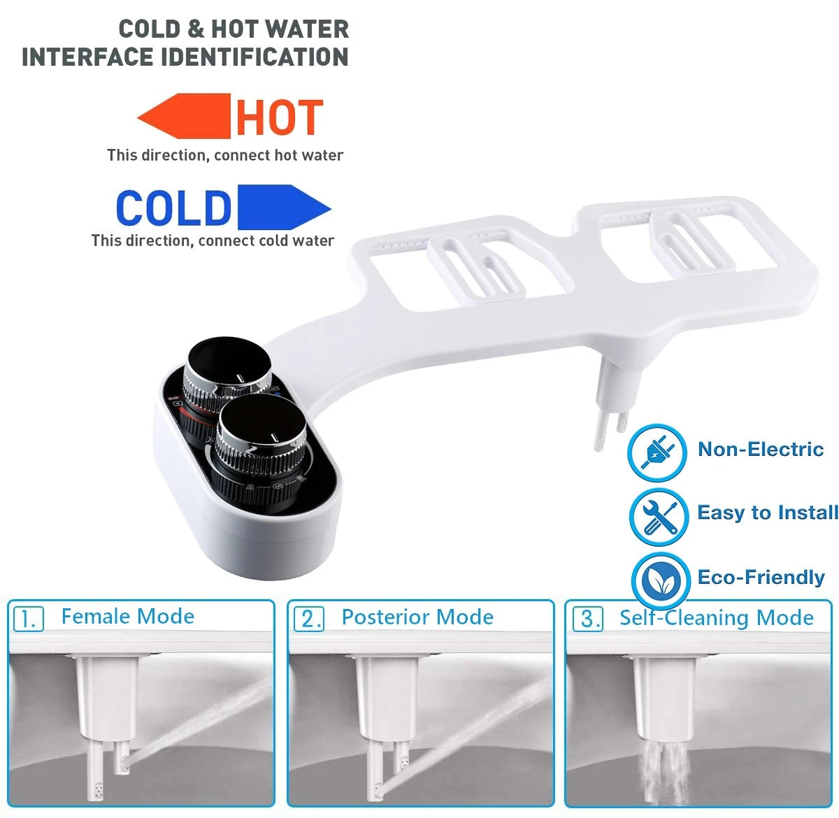 Comfort Modell - Bidet Aufsatz