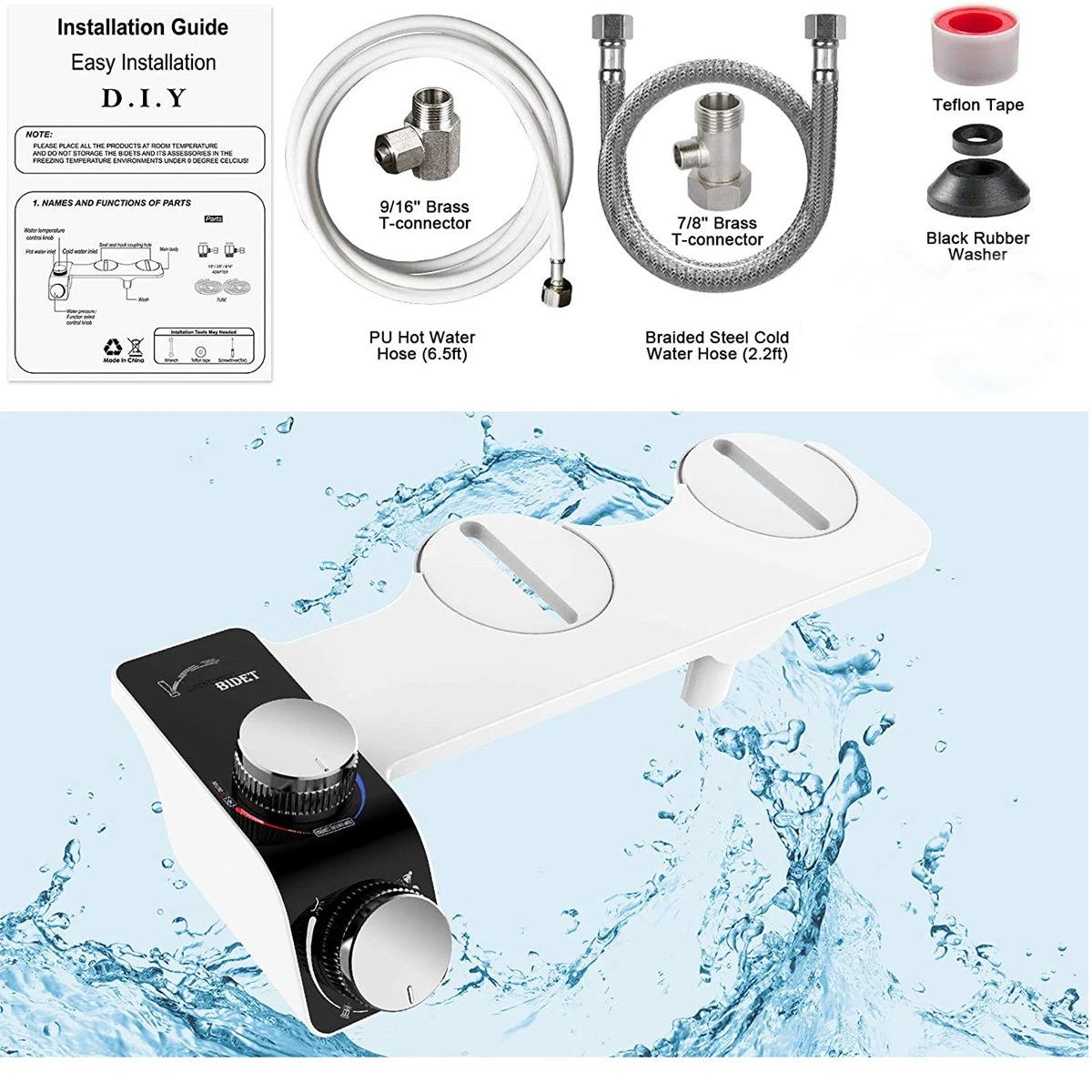 Premium Modell - Bidet Aufsatz